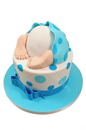 Babyshowertaart voor een jongen