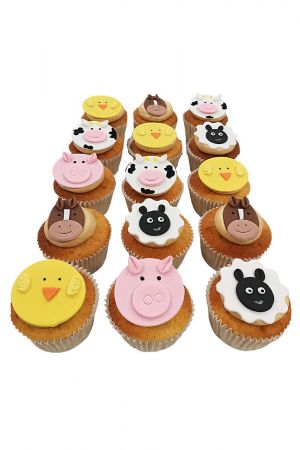 Farm cupcakes