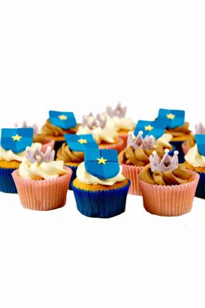 Crown cupcakes