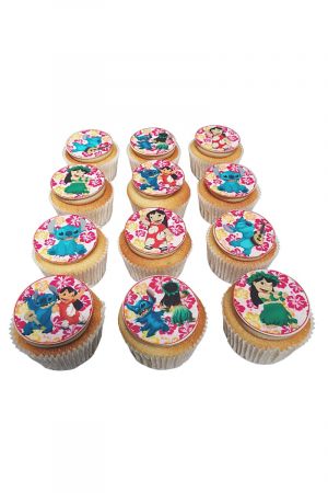 Lilo and Stitch Cupcakes