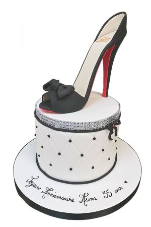 Gâteau Chaussure Louboutin