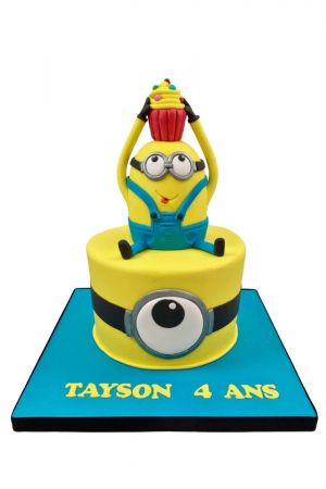 Minion Birthday Cake