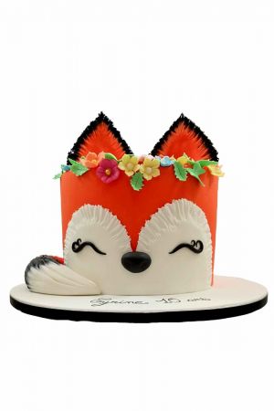 Gâteau anniversaire renard