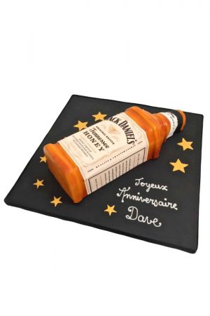 Whiskey Jack Daniels cake