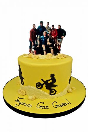 Motorbike photo cake