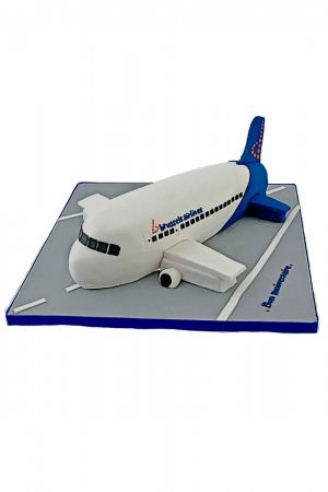 Brussels Airlines birthday cake