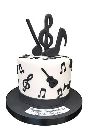 Jazz fan birthday cake