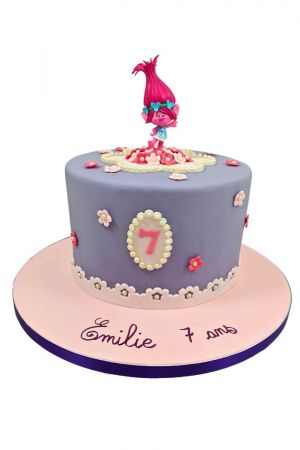 Gâteau Anniversaire Trolls