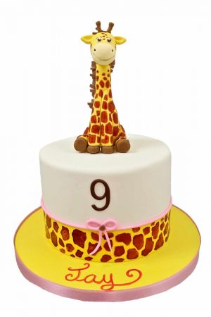 Gâteau anniversaire Girafe