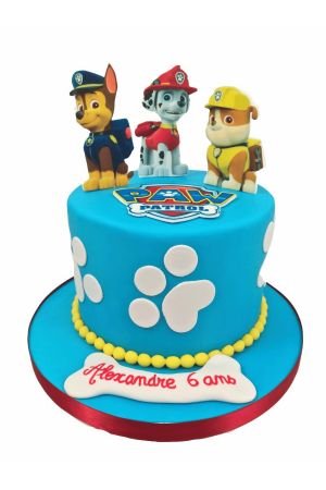 Paw Patrol verjaardagstaart