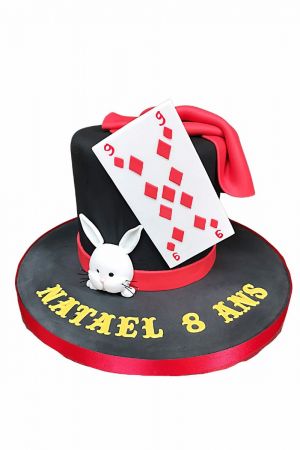 Magician theme birthday cake