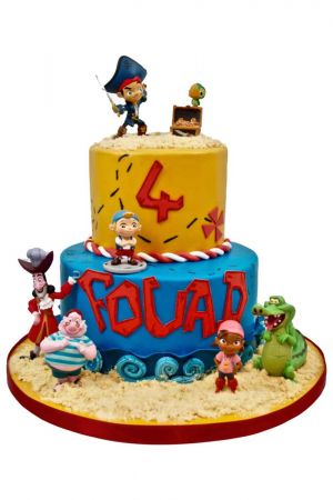 Jake & the never land pirates cake