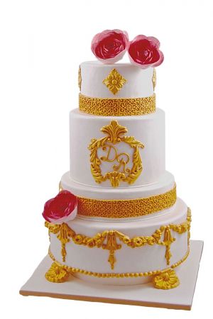 Marie Antoinette wedding cake