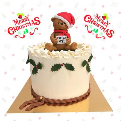 A cuddly Christmas cake at an attractive price, to book without delay