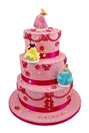 4 Kg Princess Birthday Cake