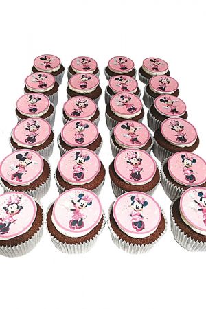 Cupcakes décorés Minnie