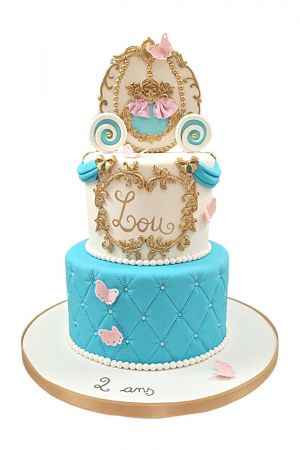 Gâteau de princesse : inspiration Cendrillon - Carrefour Traiteur