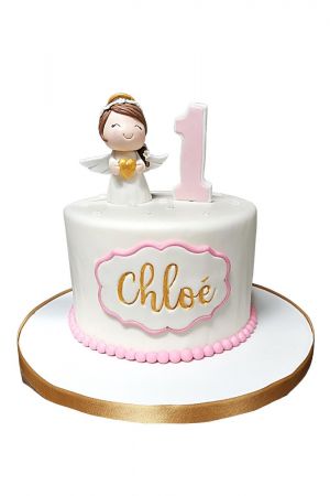 Gâteau d'anniversaire 1 an pour fille