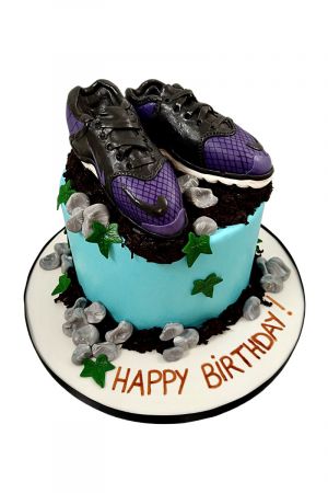 Birthday cake for runner