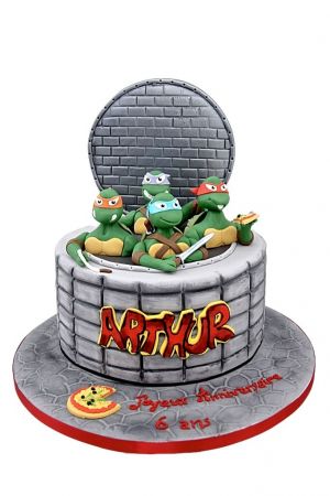 Order Online Ninja Turtles Birthday Cake, Order Quick Delivery, Online  Cake Delivery, Order Now