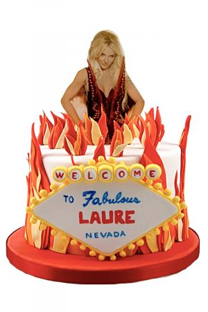 Britney Spears birthday cake