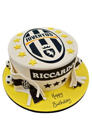 Juventus Club football cake