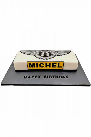 Bentley birthday cake
