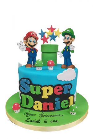 Des super gâteaux d'anniversaire spécial jeu vidéo Super Mario