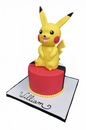 Pikachu Cake Ornaments Pokemon Cake Topper Anime Theme Birthday Party  Decoration Ornaments Cake Decor