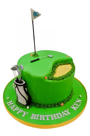 Golf Cake - LE PETIT EMPIRE Designer Cakes