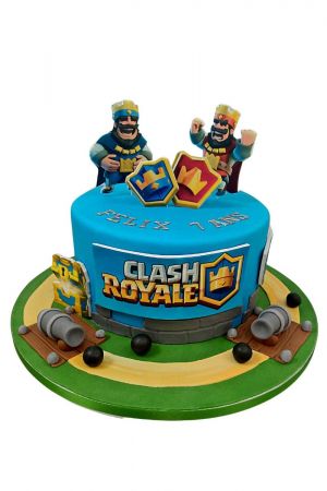 Clash Royale verjaardagstaart