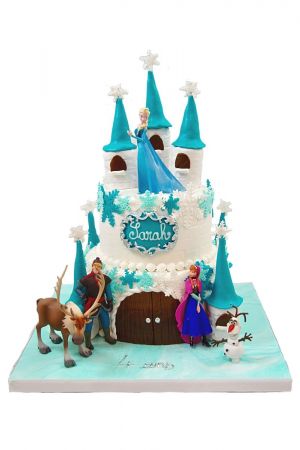 Gâteau Enfants - Moka Disney Reine des neiges - Pâtisserie La