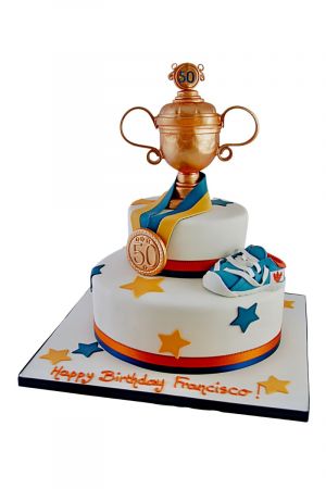 Gym Weight Lifting Sports Cake - Customized Cakes in Lahore