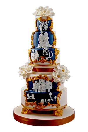 Wedgwood Wedding Cake