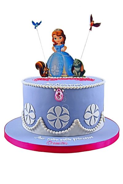 Princess Sofia Birthday Cake