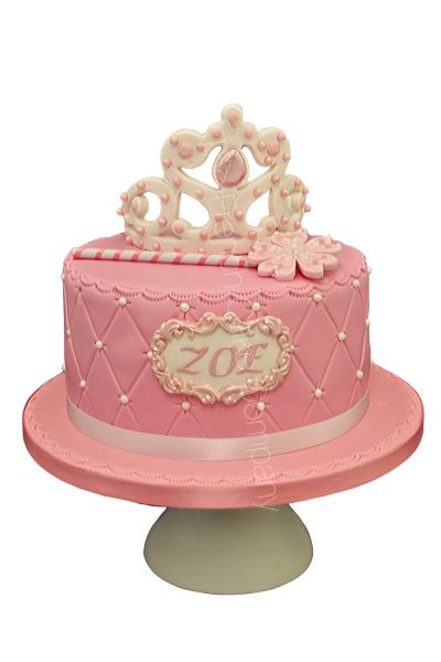 Décoration de gâteau - 1er anniversaire couronne