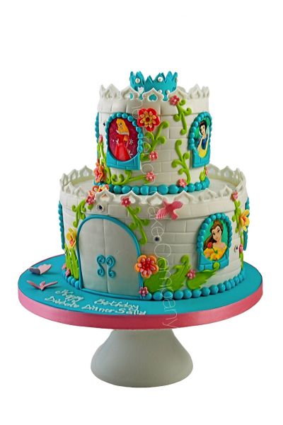 Gateau Chateau Princesses Disney