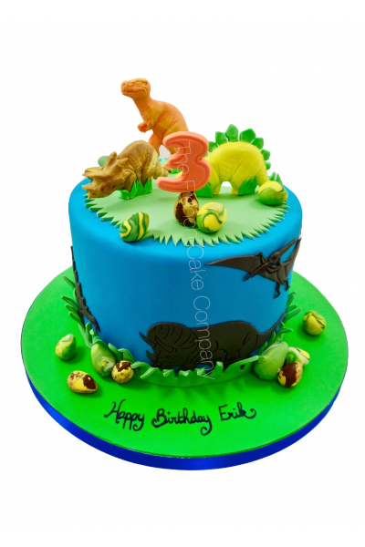 Gateau Anniversaire Dinosaures