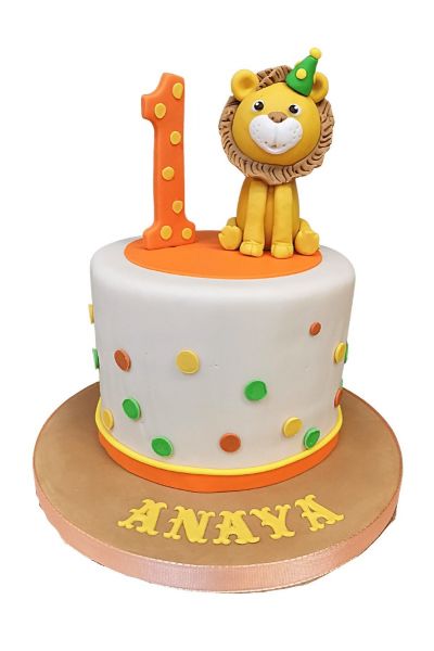 Order The Lion King Cake 1 Kg Online at Best Price, Free Delivery|IGP Cakes