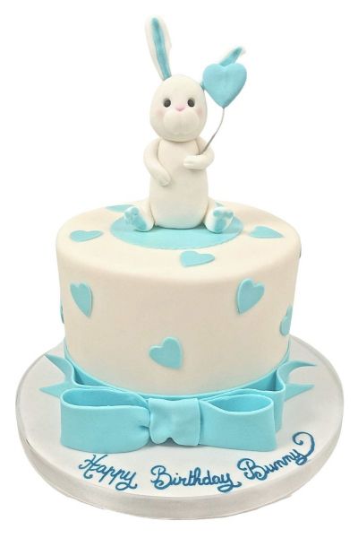 Cute bunnies | Easter bunny cake, Birthday desserts, Bunny birthday cake