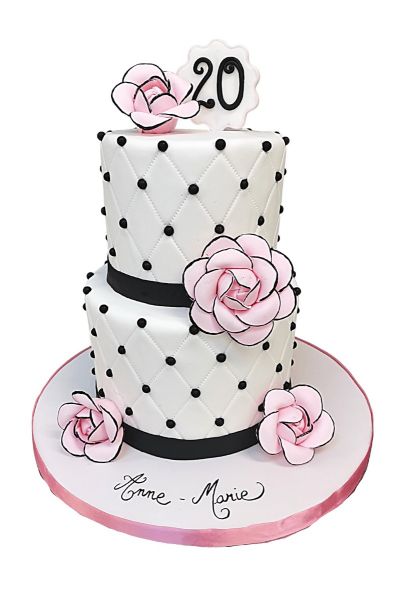 Chanel Theme Birthday Cake – Sooperlicious Cakes