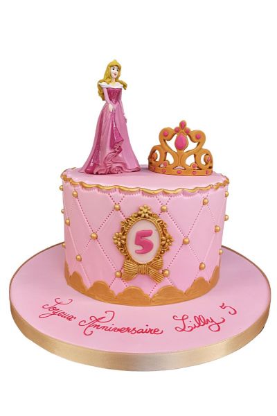 Disney Princess Aurora Sleeping Beauty Pink Dress Rose Edible Cake Topper  Image ABPID09213 - Walmart.com
