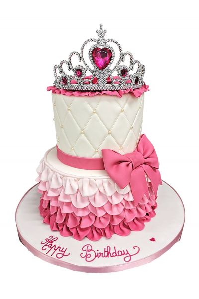 Zara Princess Crown Cake — Burnt Butter Cakes